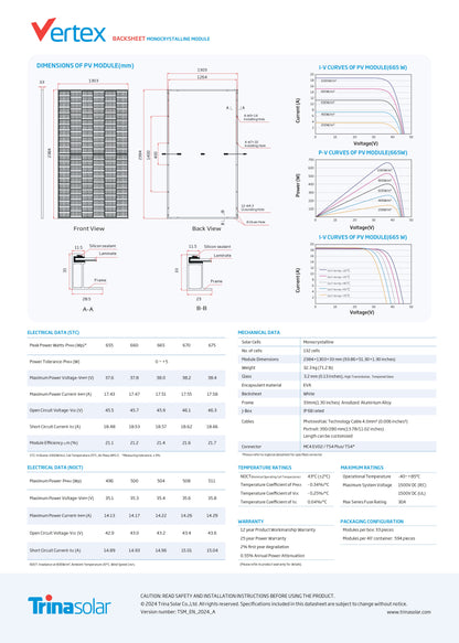Trina Vertex TSM-DE21 670W